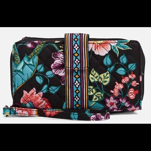 Vera Bradley Iconic RFID Combo Wristlet - Vines Floral - Picture 5 of 7